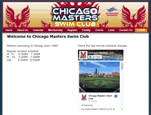 Tablet Screenshot of chicagomasters.com